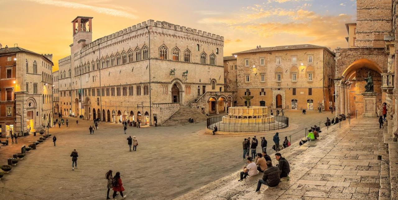 Azzi B&B Comfortably, In The Quietness Of The Perugia Historical Centre Exteriér fotografie